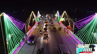 Christmas lights in Calasiao Pangasinan  #djimavicmini #pangasinan