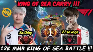 Jackky vs 23savage - King of SEA Carry 12K MMR Battle