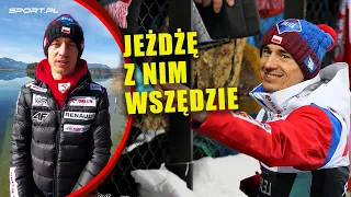 Stoch dostał liścik od kibiców, gdy był w największym dołku. Teraz jeździ z nim wszędzie