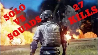 Развал сквадов в соло / 27 kills / Дом боли / BEST PUBG