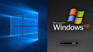 Windows 10 with XP Boot Animation!