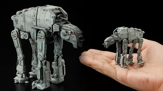 Palm-sized precision assembly model! BANDAI&StarWars    AT-M6手のひらサイズの超精密バンダイモデルですAT-M6