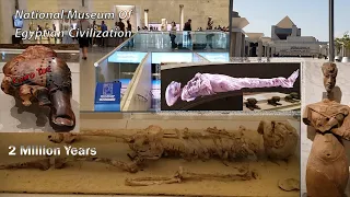A Walking Tour at The National Museum of Egyptian Civilization - Home of Egyptian Mummies - NMEC