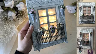 Переделка фоторамки из FIX Price. Ключница или органайзер для украшений / DIY jewelry holder