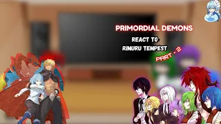 Primordial Demons React To Rimuru | Part - 2 | Tensura | GCRV