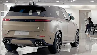 New Range Rover Sport SV 2024 Performance Luxury SUV Interior And Exterior