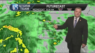 May 17, Tuesday Morning Weather Forecast