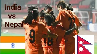 India vs Nepal saff u18 women's championship