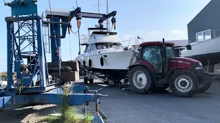 Bayliner 3288 Motoryacht Azura season launch Copenhagen 2023.