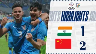 india 🇮🇳vs china🇨🇳 2-1 Highlights match // u23 AFC qualification today