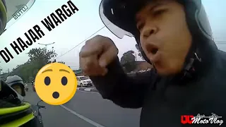 EMOSI DIJALAN, LAWAN ARAH DIBELA WARGA #1