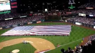 2008 Phillies Game 3 World Series National Anthem