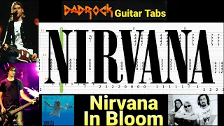 In Bloom - Nirvana - Guitar + Bass TABS Lesson