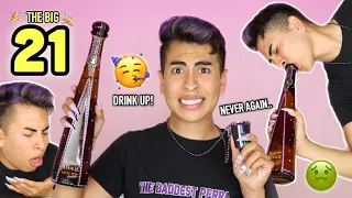 DRUNK MAKEUP TUTORIAL!! | Louie's Life