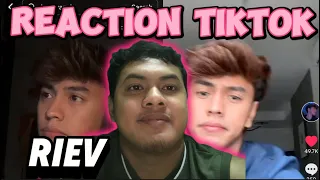 REACTION TIKTOK RIEV SUARA MEMANG SEDAP LEPASTU MULTI TALENTED PERLU SERAP UNTUK SHIP DENGAN KAK GON