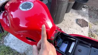 Suzuki katana gsxf600 carbs issues