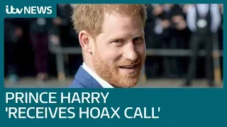 Prince Harry 'duped by Greta Thunberg call' Russian pranksters say | ITV News