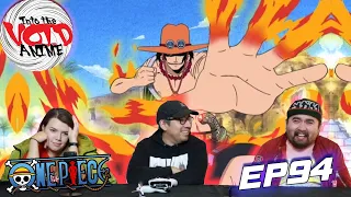 One Piece E94 Reaction & Discussion The Heroes' Reunion! His Name Is Fire Fist Ace!