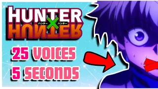 Anime Quiz | Ultimate Hunter X Hunter Character Voice Quiz