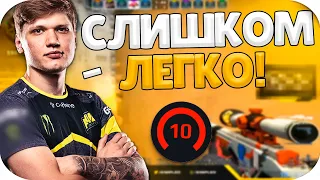 S1MPLE НАБИЛ 40 ФРАГОВ НА ФЕЙСИТЕ / ДЛЯ СИМПЛА 3К ЕЛО СЛИШКОМ ЛЕГКО (CS:GO)