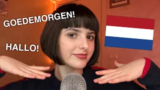 ASMR Teaching You Basic Dutch 🇳🇱