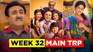 Sab TV Week 32 TRP - Sony Sab Week 32 Main Trp - Sab TV Shows TRP List