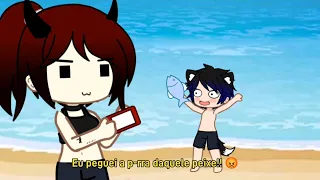 •EU PEGUEI A P-RRA DAQUELE PEIXE!!•. ||Meme|| GU