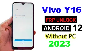 vivo y16 frp remove | vivo y16 google account bypass new method