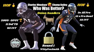 Charles Woodson VS Champ Bailey. Who Was The Better Cornerback After Deion Sanders Retired? #NFL