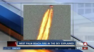 Mysterious object with huge trail of fire spotted above Florida beaches New Year's Day