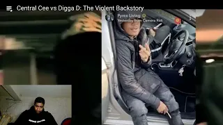 Central Cee vs Digga D: The Violent Backstory|REACTION
