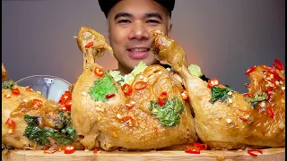 SPICY VIETNAMESE LEMONGRASS CHICKEN | MUKBANG ASMR | ENGLISH SUBTITLE | VIETNAM FOOD | ALFIE EATS