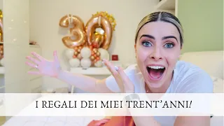 I MIEI REGALI DI COMPLEANNO | TRENT'ANNI E NON SENTIRLI :)