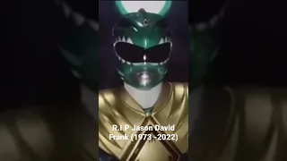 RIP Jason David Frank aka The Green Ranger
