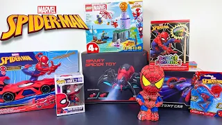 Marvel Spiderman Unboxing Review | Crazy RC Spider Bot Action | Halloween LEGO Spiderman