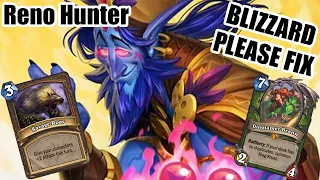 Why does ZEPHERIS NEVER WORK | Reno Hunter | TITANS | Wild Hearthstone