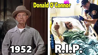 SINGIN' IN THE RAIN 1952 Then and Now 2023 // Donald O'Connor ★ [How They Changed]