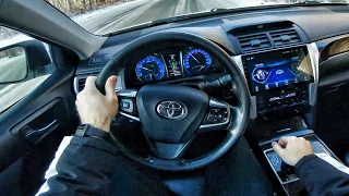 2017 Toyota Camry 2.5 AT - POV TEST DRIVE