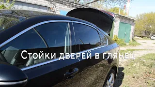 Стойки дверей в глянец