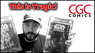 CGC Unboxing! Star Wars Clone Wars 1 - Tragedy Strikes!