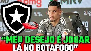 🚨SOLTOU ESSA AGORA! CRAQUE QUER JOGAR NO FOGÃO! VEM PRA SER TITULAR! ÚLTIMAS NOTÍCIAS DO BOTAFOGO!