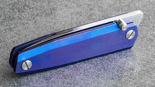 Knife Making - Titanium Frame Lock Folding Knife