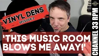 VINYL DENS (Episode 2) - Vinyl community music room tours