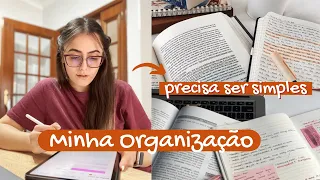 VLOG: minha organização para estudos, trabalhos e para ter uma vida! | Bruna Martiolli