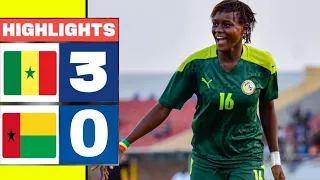 Sénégal vs Guinée Bissau (3-0)• Full Highlights| Ufoa A u20~ Lioncelle championne..