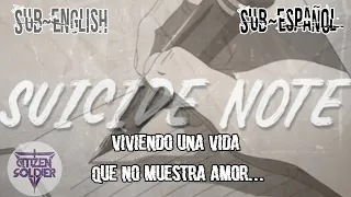 Citizen Soldier - Suicide Note「Sub Español」Lyrics in English