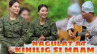 NAGULAT AT KINILIG SI MA'AM | Girl Army 🪖😍