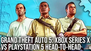 Grand Theft Auto 5 - PlayStation 5 vs Xbox Series X - Graphics/Performance/Features Tested