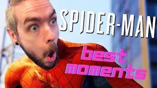 JackSepticeye's FUNNIEST MOMENTS from SPIDER-MAN PS4 (Part 1)