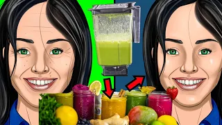 Los 5 jugos con más COLÁGENO DEL MUNDO para rejuvenecer tu piel, cabello, huesos, y salud